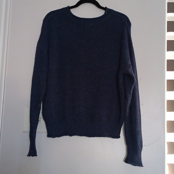 Jessica Simpson Men's Deep Blue Crewneck Sweater - Picture 1 of 7